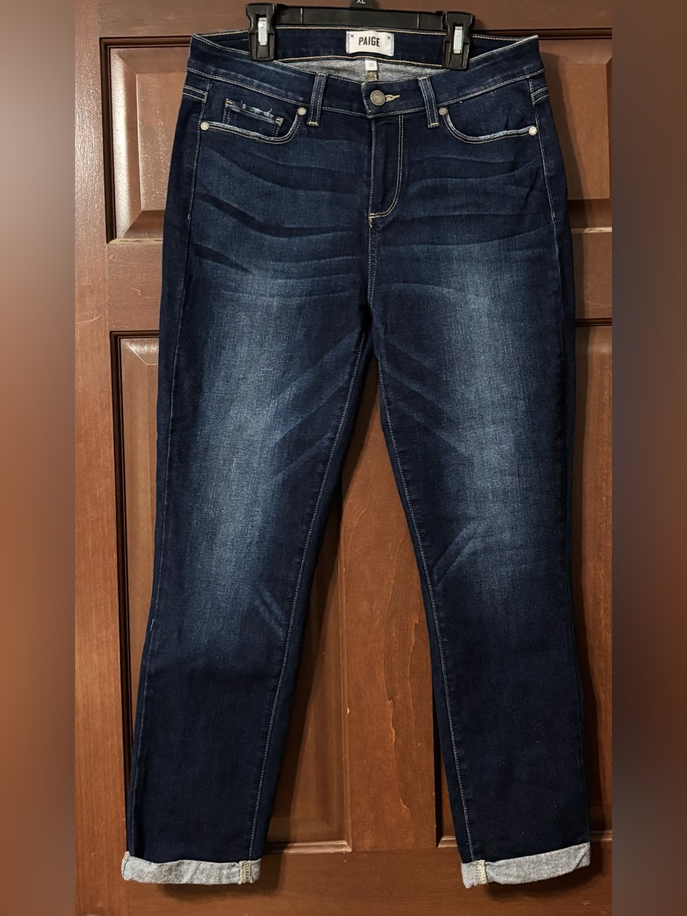 PAIGE Kylie crop jeans size 30 dark wash
